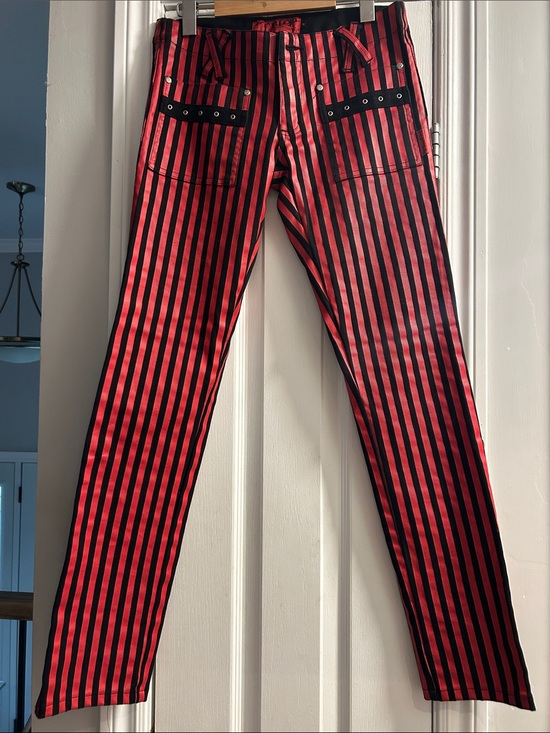 Tripp nyc Other - Tripp NYC Red & Black Striped Skinny Jeans